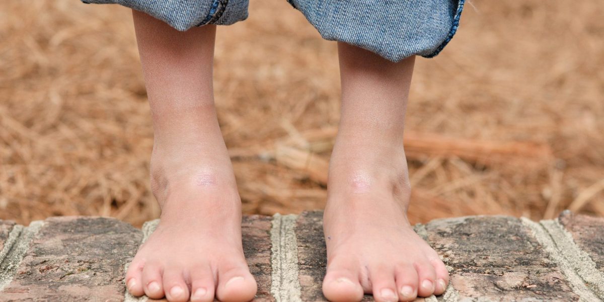 Being Barefoot Benefits Brain Development