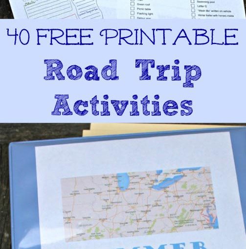 Road Trip Activities For Your Family
