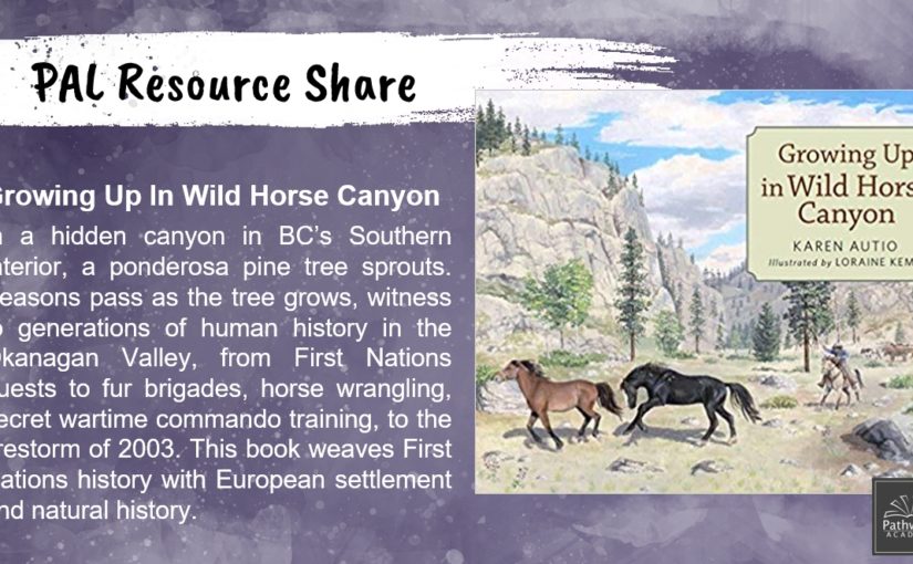 PAL Highlight – Growing Up In Wild Horse Canyon