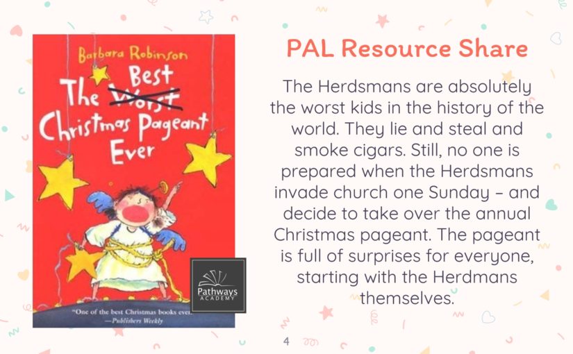 PAL Highlight – The Best Christmas Pageant Ever