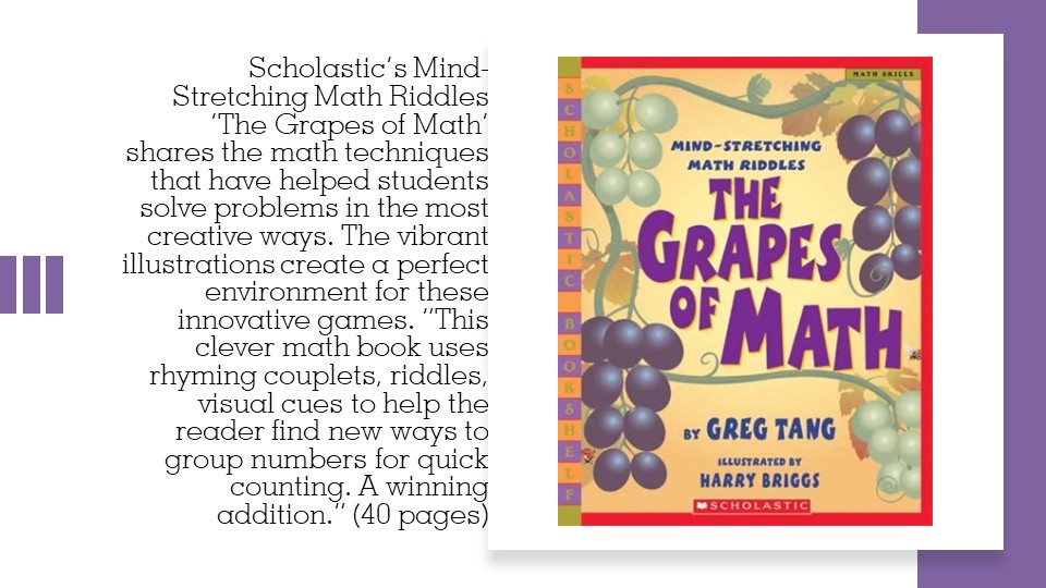 PAL Highlight – The Grapes of Math