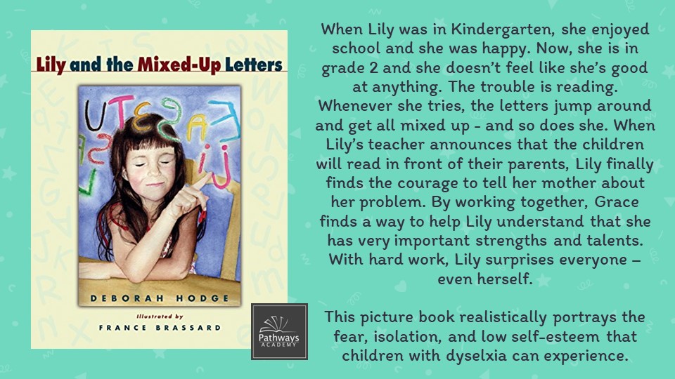 PAL Highlight – Lily and the Mixed Up Letters