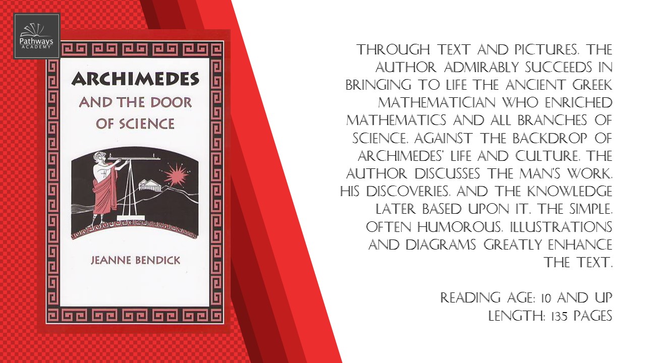 PAL Highlight – Archimedes and the Door of Science