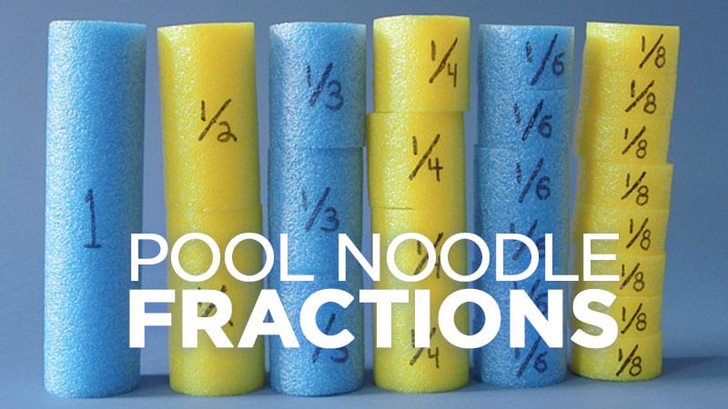 Pool Noodle Fractions