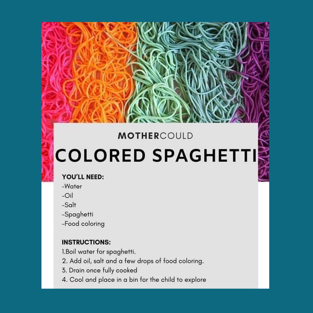 Coloured Spaghetti