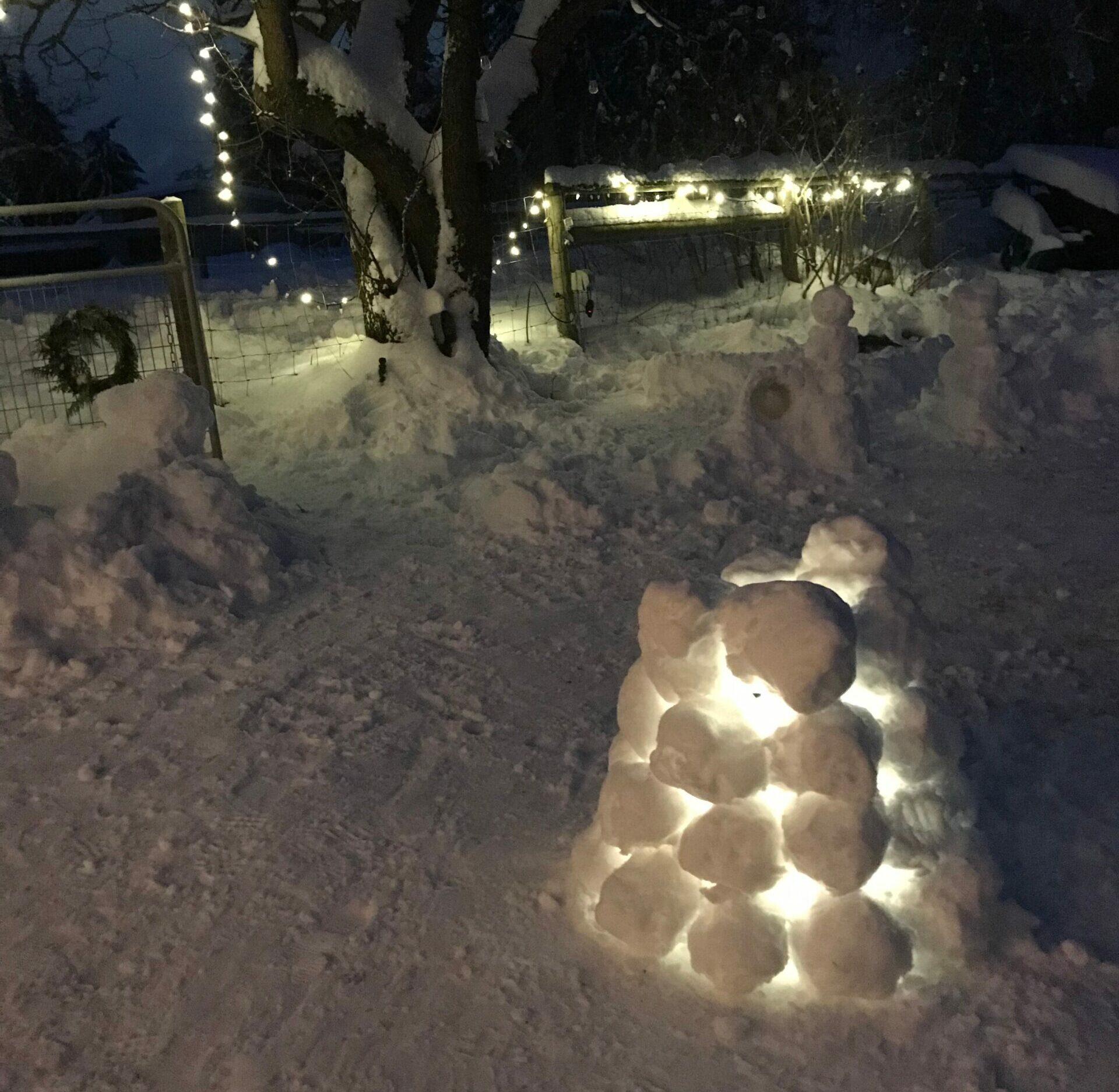 Swedish Snow Lanterns