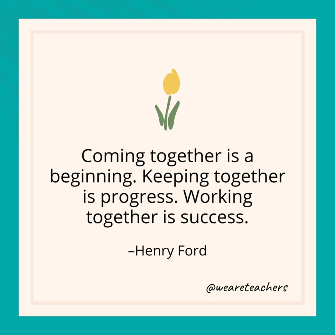 Working Together is Success