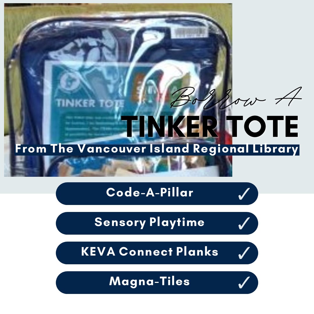 Tinker Tote from the Vancouver Island Regional Library