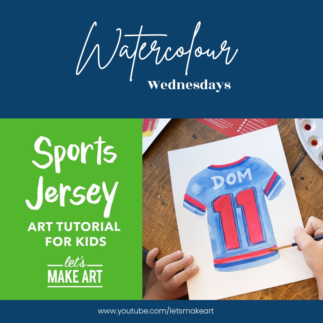 Watercolour Wednesday: Sports Jersey
