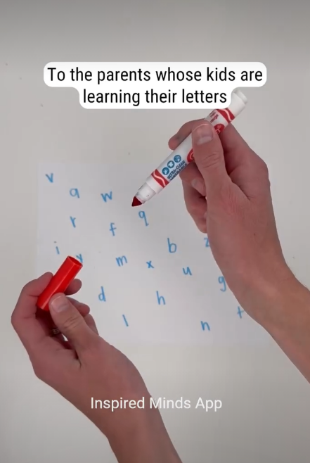 Hands On Letter Activity